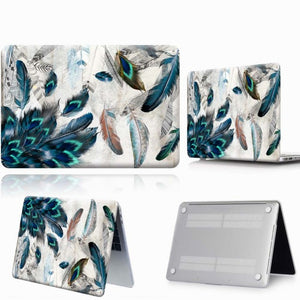 For Apple MacBook Pro 13/15/16 Inch/MacBook Air 11/13 Inch/Macbook 12 (A1534) Laptop Case Plastic Hard Shell Protective Cover